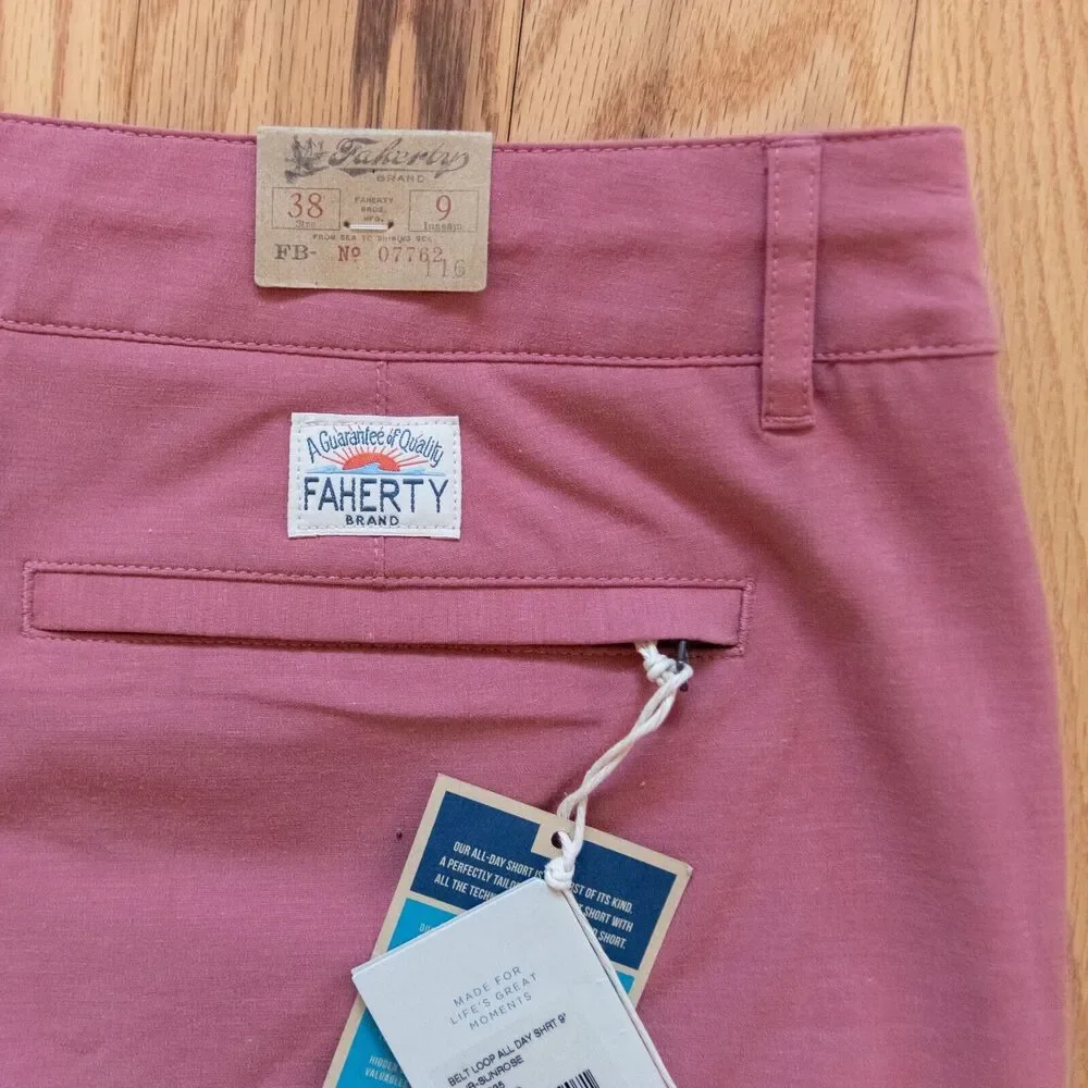 NWT Faherty Men's All Day Belt Loop 9